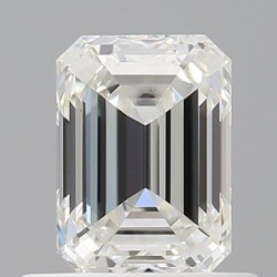 Diament szlif szmaragdowy, 0.8ct, VVS2, H, GIA 5486032310