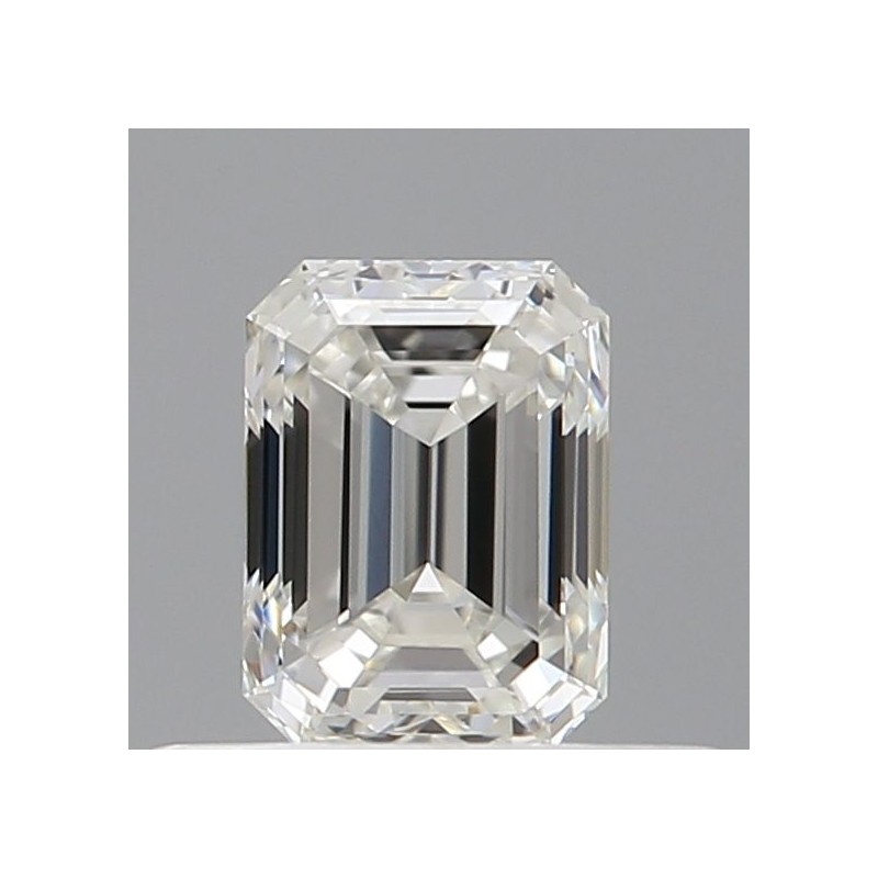 Diament szlif szmaragdowy, 0.5ct, VVS1, H, GIA 1525371508