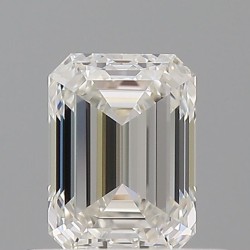 Diament szlif szmaragdowy, 0.5ct, VVS1, H, GIA 2527684829