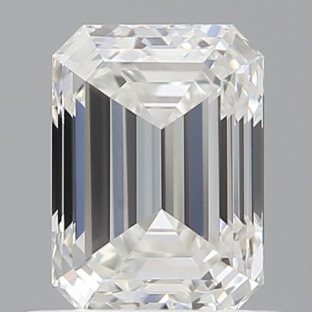 Diament szlif szmaragdowy, 0.7ct, VVS1, F, GIA 6511101269