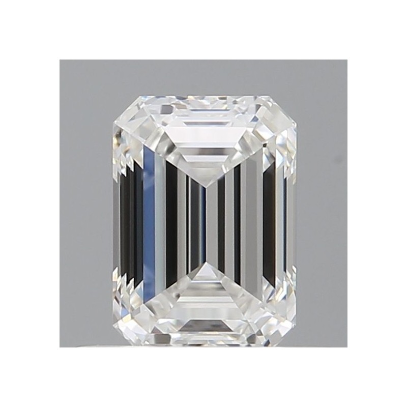 Diament szlif szmaragdowy, 0.7ct, VVS1, F, GIA 6535742752