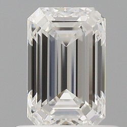 Diament szlif szmaragdowy, 0.7ct, VVS1, F, GIA 6535594126