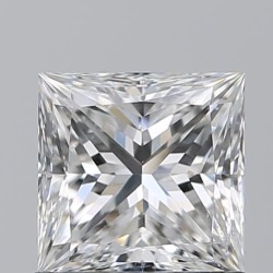 Diament szlif princess, 0.9ct, SI1, E, GIA 6535485654