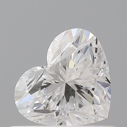 Diament serce, 0.51ct, VVS1, D, GIA 5533125416