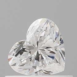 Diament serce, 0.5ct, VVS2, E, GIA 7516336686