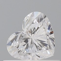 Diament serce, 0.5ct, VVS1, D, GIA 6522993936