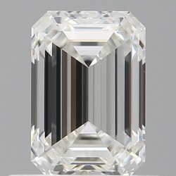 Diament szlif szmaragdowy, 0.74ct, VVS1, H, GIA 5513804581