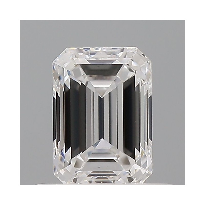 Diament szlif szmaragdowy, 0.5ct, VVS1, D, GIA 6521683208