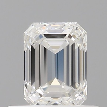 Diament szlif szmaragdowy, 0.5ct, VVS1, G, GIA 6522296515