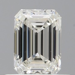 Diament szlif szmaragdowy, 0.7ct, VVS1, I, GIA 6531595054