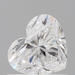 Diament serce, 0.51ct, VVS2, D, GIA 6521993884