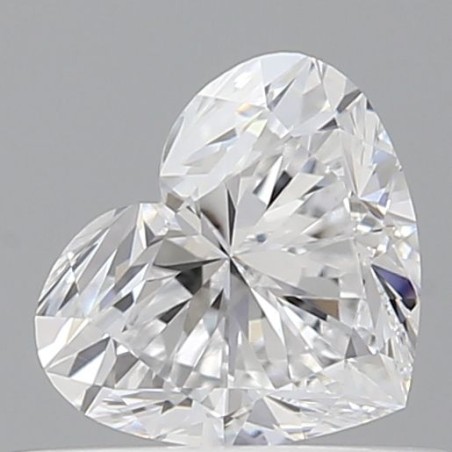 Diament serce, 0.51ct, VVS2, D, GIA 6502489671