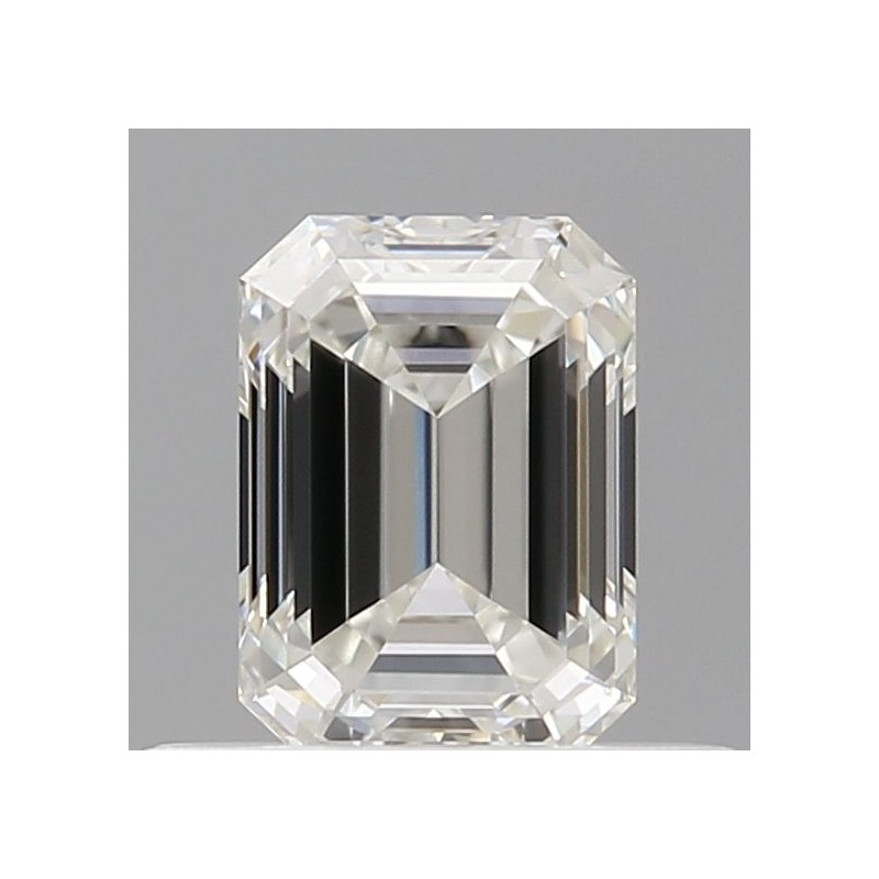 Diament szlif szmaragdowy, 0.5ct, VVS2, H, GIA 1533333557