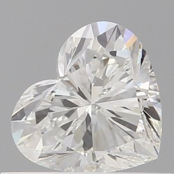 Diament serce, 0.5ct, VVS2, G, GIA 7532336385