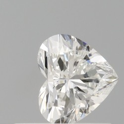 Diament serce, 0.5ct, VS2, F, GIA 6531125278