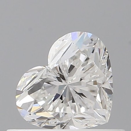 Diament serce, 0.5ct, VS1, F, GIA 6535497467