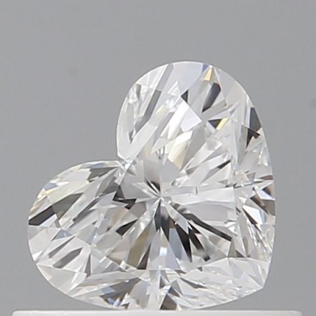 Diament serce, 0.5ct, VS2, D, GIA 2534759305