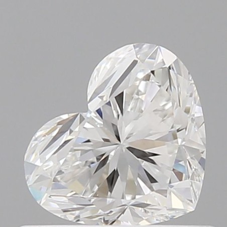 Diament serce, 0.5ct, VS1, F, GIA 7533257452