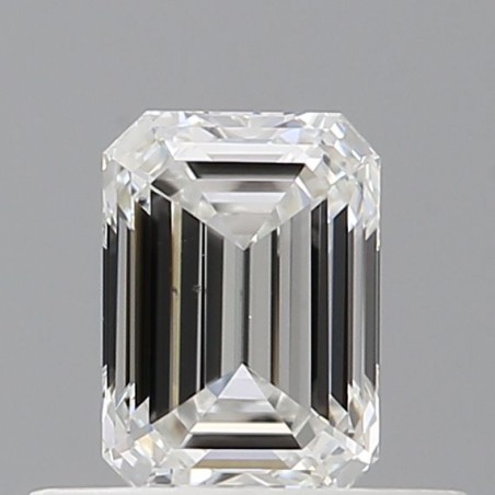 Diament szlif szmaragdowy, 0.5ct, VS2, F, GIA 6532641586