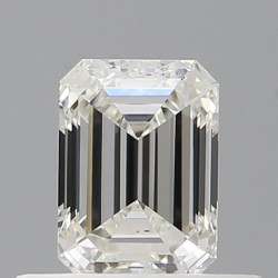 Diament szlif szmaragdowy, 0.51ct, VS2, H, GIA 3535525483
