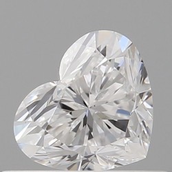 Diament serce, 0.51ct, VS2, D, GIA 6512456417