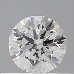 Diament szlif okrągły, 0.4ct, SI2, D, GIA 6525869414