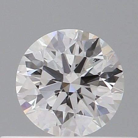 Diament szlif okrągły, 0.4ct, SI2, D, GIA 6525869414