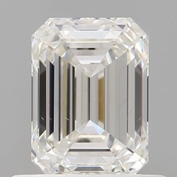 Diament szlif szmaragdowy, 0.7ct, VS2, H, GIA 2538476853