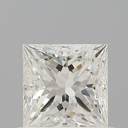 Diament szlif princess, 0.5ct, SI1, I, GIA 6532637356