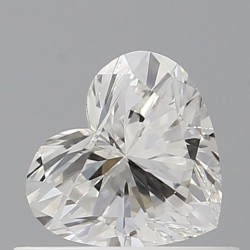 Diament serce, 0.5ct, SI1, H, GIA 6531497255