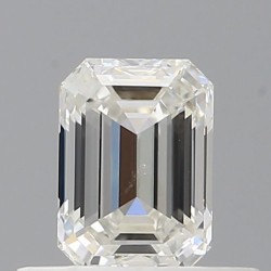 Diament szlif szmaragdowy, 0.5ct, SI1, I, GIA 5533761411