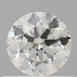 Diament szlif okrągły, 0.55ct, SI1, H, GIA 6535645260