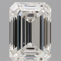 Diament szlif szmaragdowy, 0.77ct, VS2, G, GIA 3535595415
