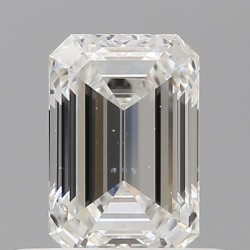 Diament szlif szmaragdowy, 0.6ct, VS2, G, GIA 7531591211