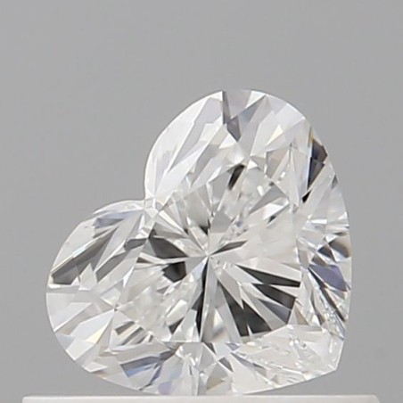 Diament serce, 0.51ct, VS2, E, GIA 6515337551