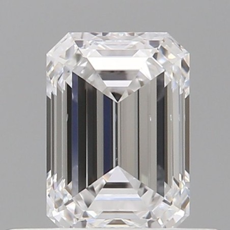 Diament szlif szmaragdowy, 0.51ct, VS2, D, GIA 2526012655
