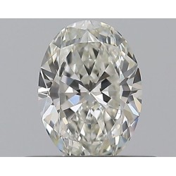 Diament szlif owalny, 0.41ct, VVS2, I, GIA 2516882744