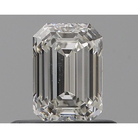 Diament szlif szmaragdowy, 0.5ct, VVS2, H, GIA 2538207826