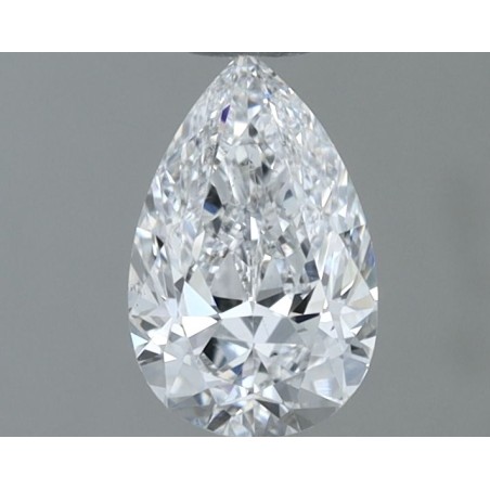 Diament szlif gruszkowy, 0.5ct, VS2, D, GIA 1537790745