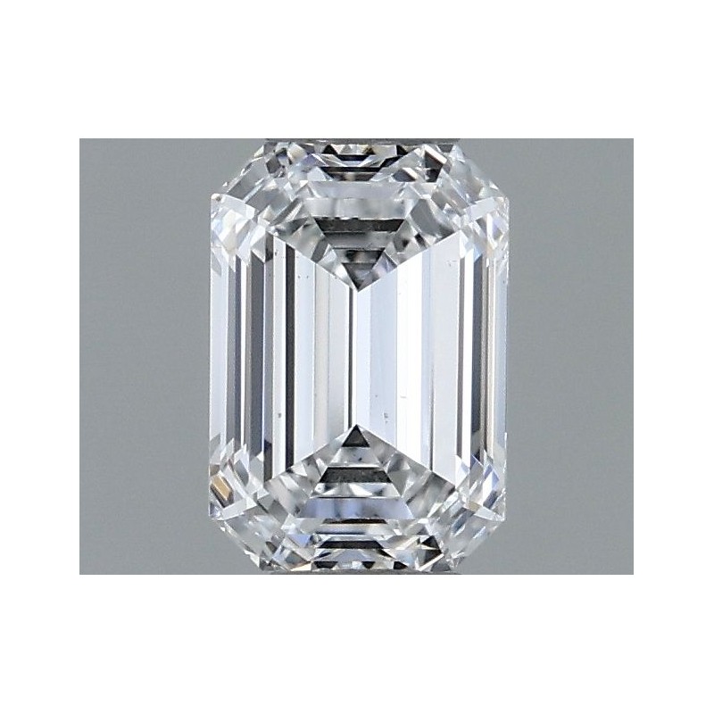 Diament szlif szmaragdowy, 0.5ct, VS1, E, GIA 7536810429