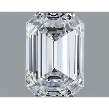 Diament szlif szmaragdowy, 0.5ct, VS1, E, GIA 7536810429