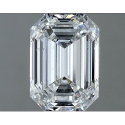 Diament szlif szmaragdowy, 0.9ct, SI1, D, GIA 2536810565