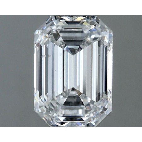 Diament szlif szmaragdowy, 0.9ct, SI1, D, GIA 2536810565