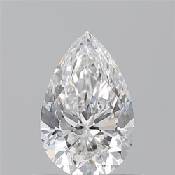 Diament szlif gruszkowy, 0.7ct, VVS2, E, GIA 5536758184