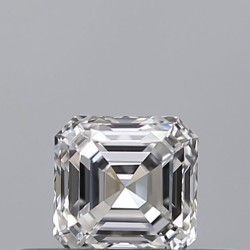 Diament szlif szmaragdowy kwadratowy, 0.33ct, VVS1, D, GIA 2537766924