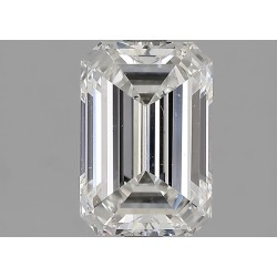 Diament szlif szmaragdowy, 1.51ct, SI1, H, GIA 6525365539