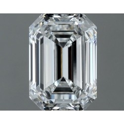 Diament szlif szmaragdowy, 0.7ct, VS1, F, GIA 6535811153