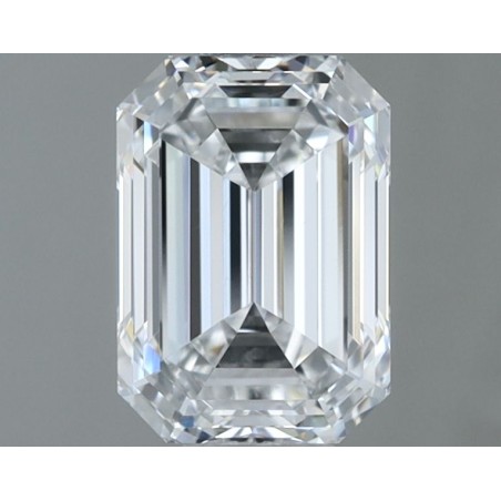 Diament szlif szmaragdowy, 1ct, VS1, D, GIA 7532790221