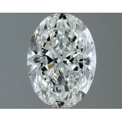 Diament szlif owalny, 1ct, SI1, H, IGI 737544096