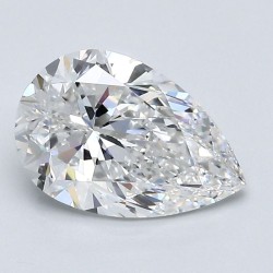 Diament szlif gruszkowy, 1.71ct, VVS1, E, GIA 1473131179